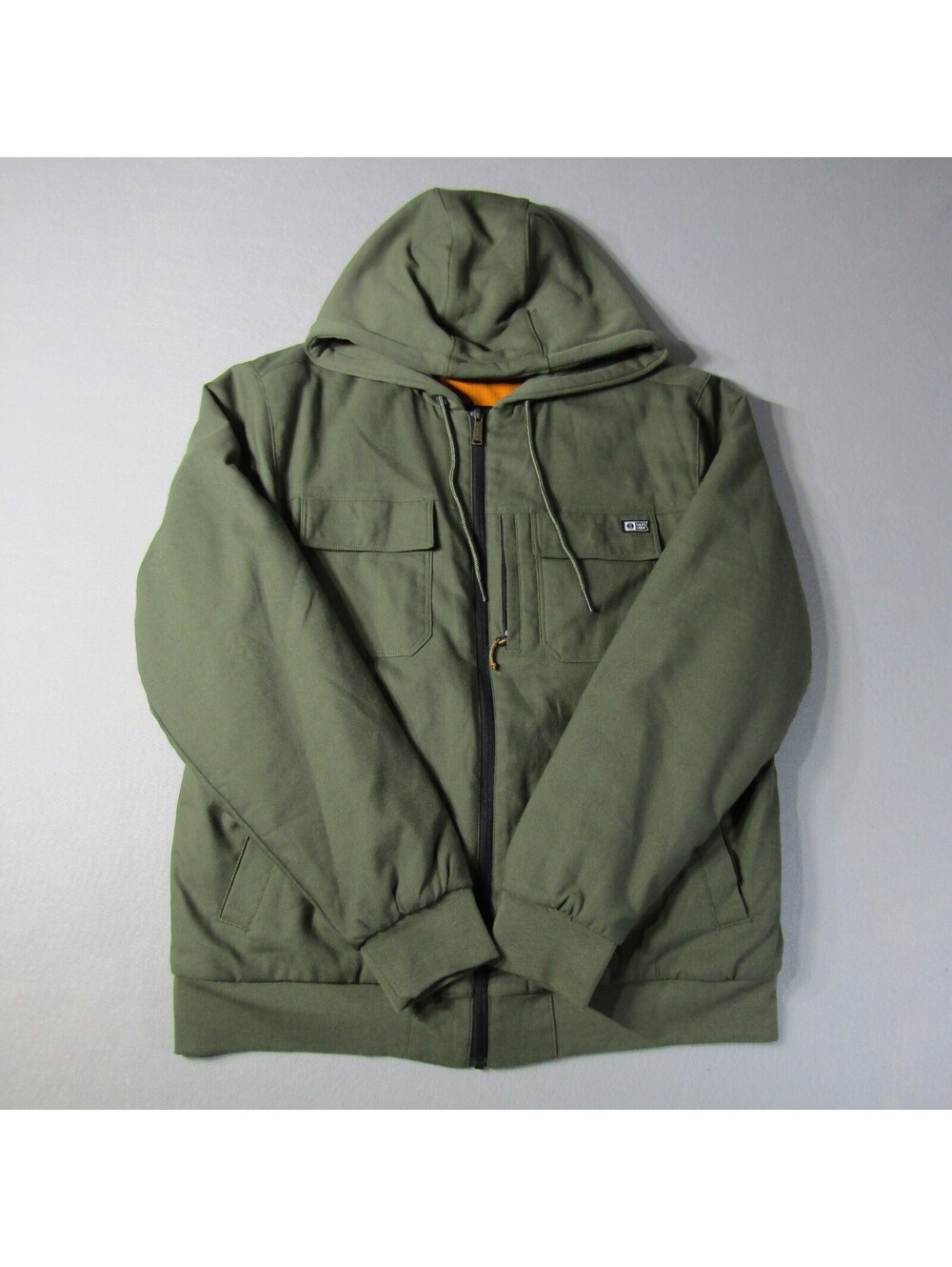 NWT Salty Crew Fathom Jacket Hoodie Insulated Men's S Olive
